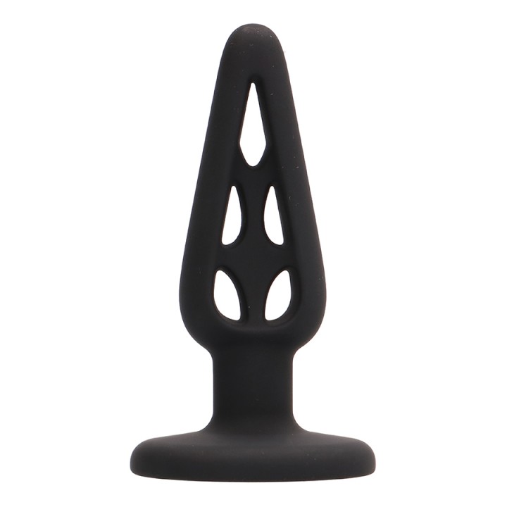 PLUG ANAL EM SILICONE PLUG & PLAY 4? PRETO