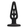 PLUG ANAL EM SILICONE PLUG & PLAY 4? PRETO