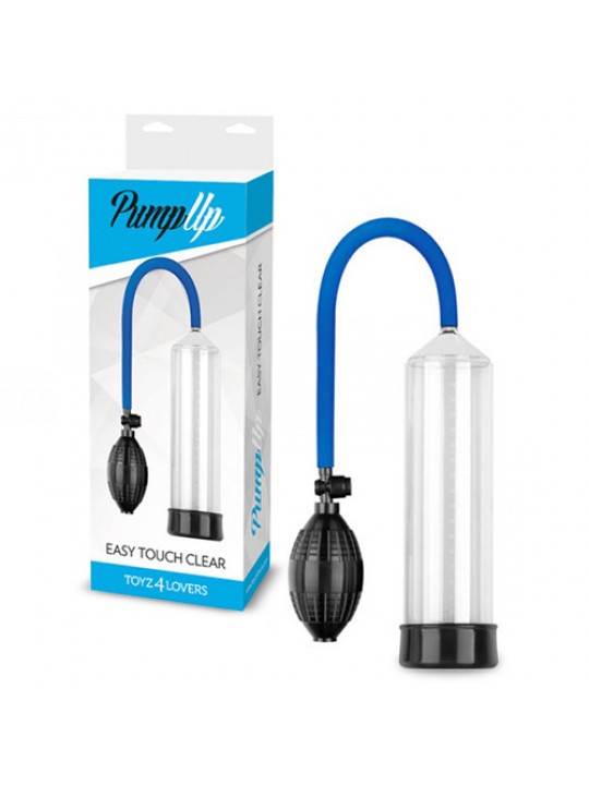 BOMBA PARA O PÉNIS EASY TOUCH TRANSPARENTE