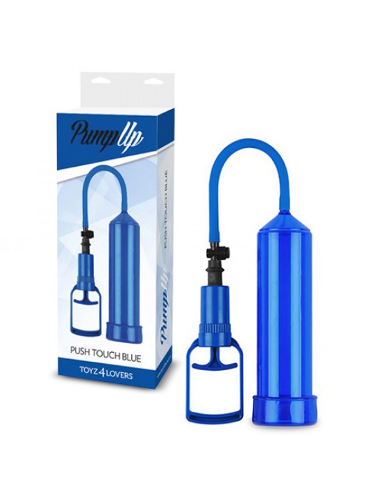 BOMBA PARA O PÉNIS PUSH TOUCH AZUL