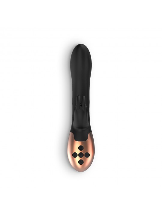 VIBRADOR COM AQUECIMENTO RECARREGÁVEL OPULENT ELEGANCE PRETO