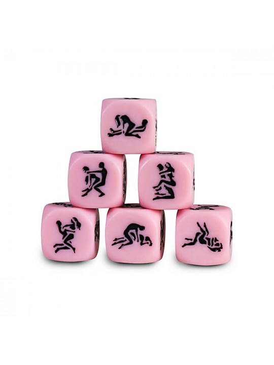 DADO COM POSIÇÕES SEXUAIS ROSA