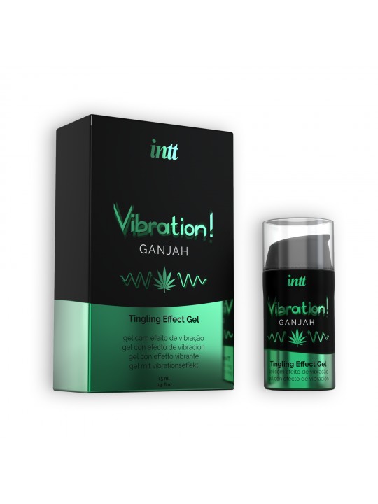 GEL COM VIBRAÇÃO VIBRATION GANJAH INTT 15ML