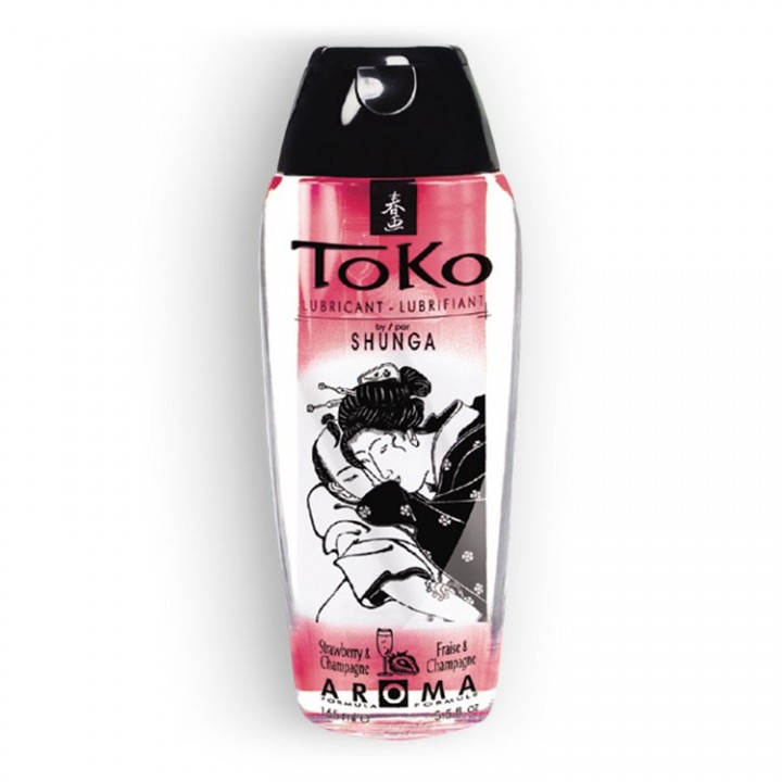 LUBRIFICANTE TOKO CHAMPANHE E MORANGO 165ML