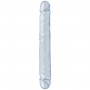 DILDO DUPLO JR. DOUBLE DONG 12'' TRANSPARENTE