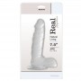 DILDO REAL RAPTURE EARTH FLAVOUR 7.5'' TRANSPARENTE