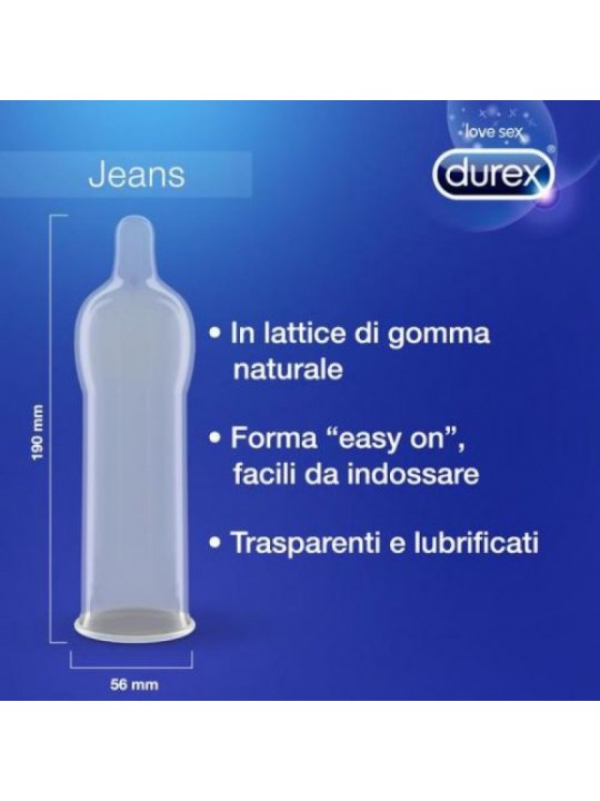 PRESERVATIVOS DUREX JEANS 6 UNIDADES