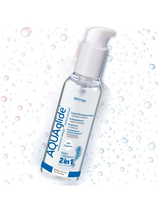 LUBRIFICANTE AQUAGLIDE 2 EM 1 125ML