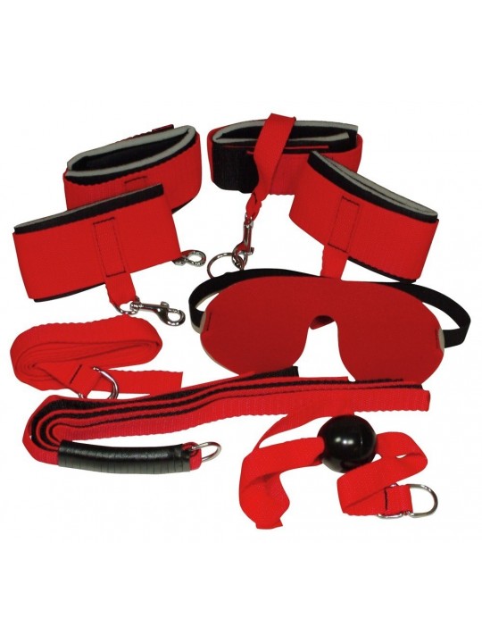 KIT BONDAGE SET BAD KITTY VERMELHO