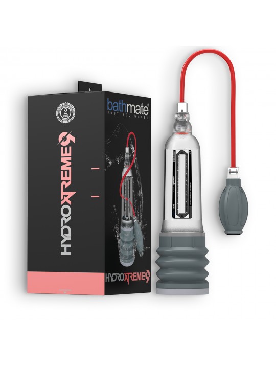 BOMBA PARA O PÉNIS COM ACESSÓRIOS BATHMATE HYDROXTREME 9 TRANSPARENTE