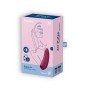 ESTIMULADOR CURVY 1+ COM APP SATISFYER VERMELHO ROSADO ESTIMULADOR CURVY 1+ COM APP SATISFYER VERMELHO ROSADO