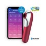 VIBRADOR DUAL LOVE COM APP SATISFYER VERMELHO VIBRADOR DUAL LOVE COM APP SATISFYER VERMELHO