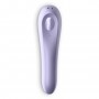 VIBRADOR DUAL PLEASURE COM APP SATISFYER LILÁS VIBRADOR DUAL PLEASURE COM APP SATISFYER LILÁS