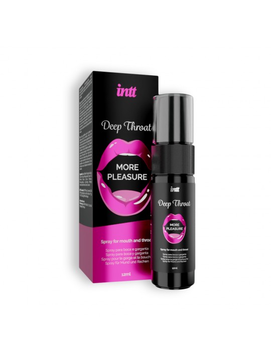 SPRAY PARA SEXO ORAL DEEP THROAT 12ML INTT