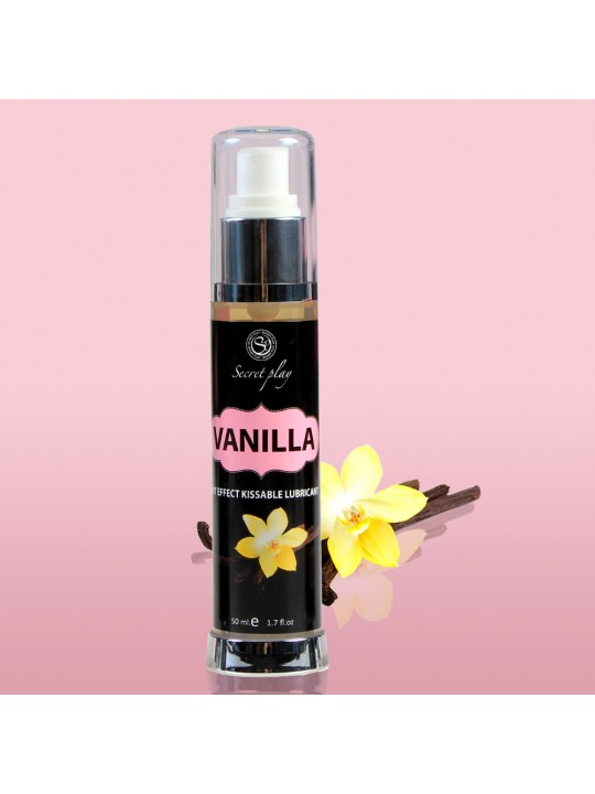 LUBRIFICANTE DE EFEITO CALOR COM SABOR A BAUNILHA 50 ML SECRET PLAY