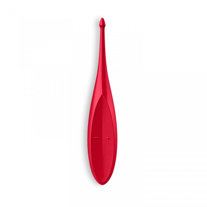 VIBRADOR TWIRLING FUN SATISFYER VERMELHO