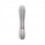 VIBRADOR HOT LOVER COM APP SATISFYER CINZA - CHAMPANHE