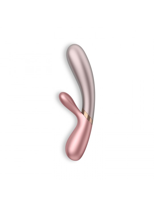 VIBRADOR HOT LOVER COM APP SATISFYER ROSA - ROSA ESCURO