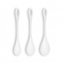 CONJUNTO DE 3 BOLAS KEGEL YONI POWER 1 SATISFYER BRANCAS