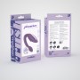 VIBRADOR RECARREGÁVEL COM COMANDO PLEASURISER E OFERTA DE LUBRIFICANTE À BASE DE ÁGUA CRUSHIOUS