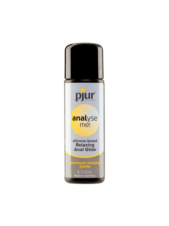 LUBRIFICANTE À BASE DE SILICONE PJUR ANALYSE ME! RELAXING ANAL GLIDE 30ML