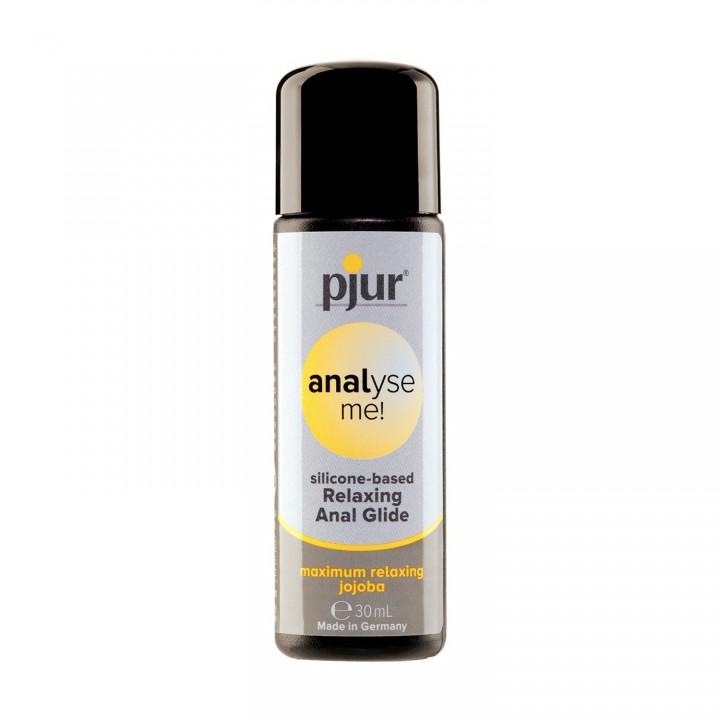 LUBRIFICANTE À BASE DE SILICONE PJUR ANALYSE ME! RELAXING ANAL GLIDE 30ML