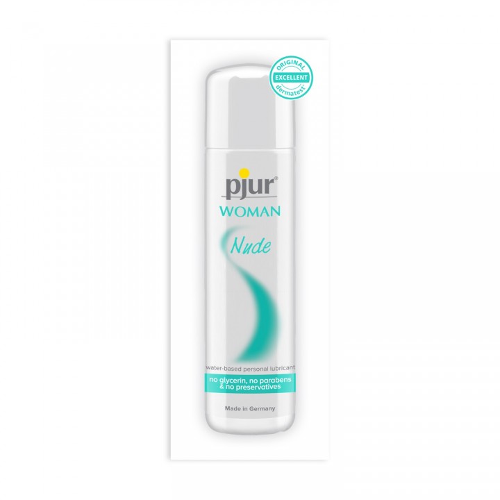 LUBRIFICANTE À BASE DE ÁGUA PJUR WOMAN NUDE  2ML