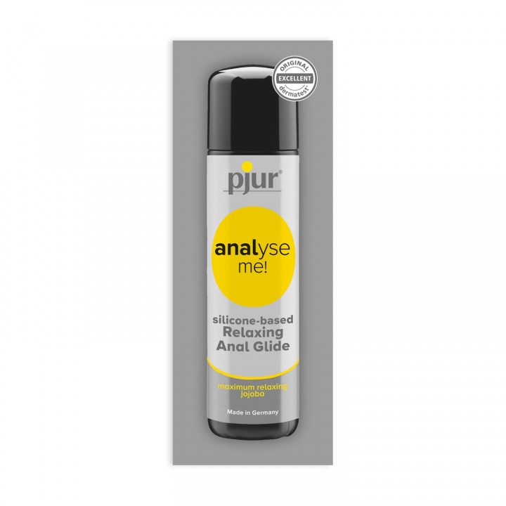 LUBRIFICANTE À BASE DE SILICONE PJUR ANALYSE ME! RELAXING ANAL GLIDE 1.5ML