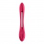 VIBRADOR ELASTIC JOY SATISFYER VERMELHO