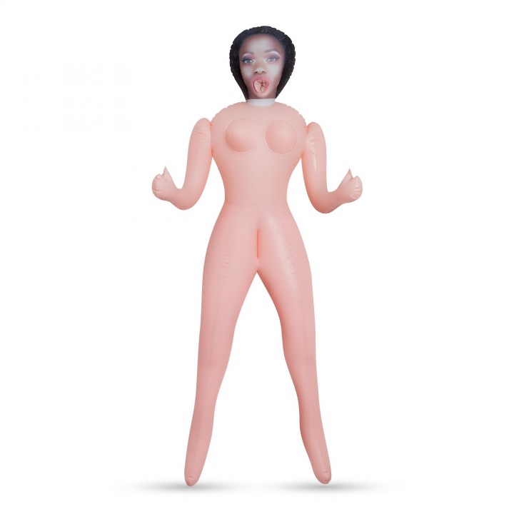 LUCIA A DONA DE CASA BONECA INSUFLÁVEL MULATA CRUSHIOUS