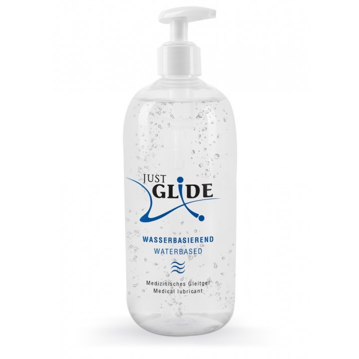 LUBRIFICANTE À BASE DE ÁGUA JUST GLIDE 500ML