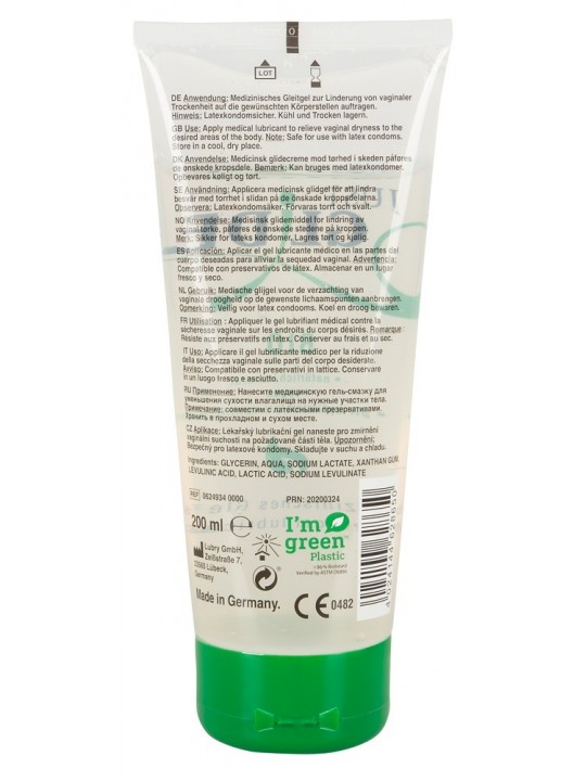 LUBRIFICANTE JUST GLIDE BIO 200ML