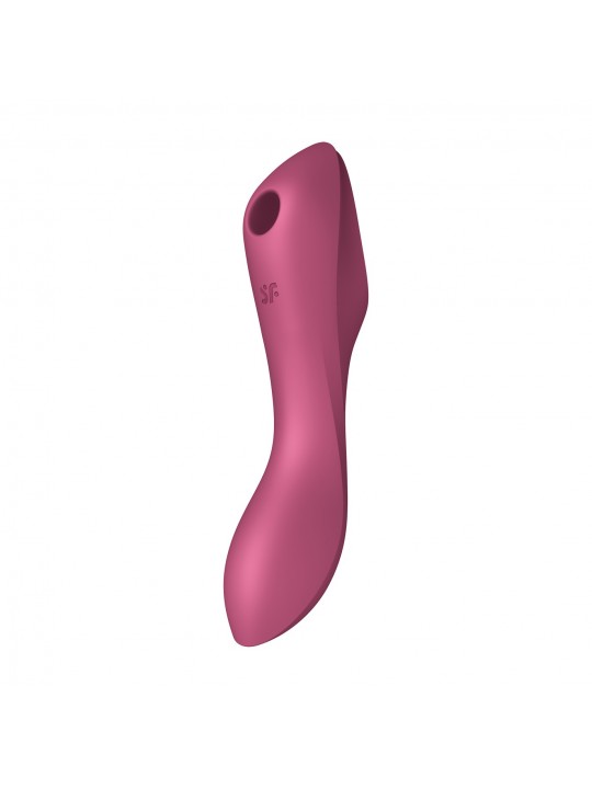 VIBRADOR CURVY TRINITY 3 SATISFYER VERMELHO