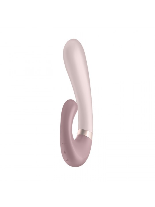 VIBRADOR HEAT WAVE COM APP SATISFYER ROSA