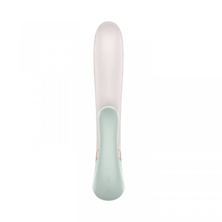 VIBRADOR HEAT WAVE COM APP SATISFYER VERDE