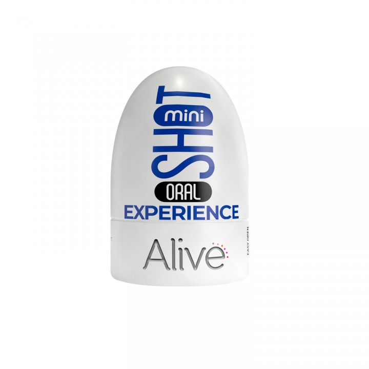 MASTURBADOR BOCA MINI SHOT EXPERIENCE ALIVE