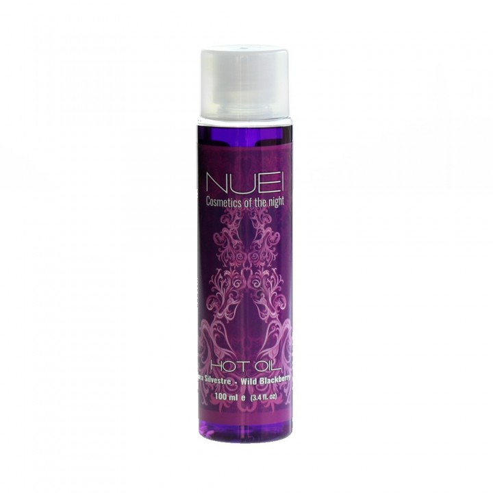 ÓLEO DE MASSAGEM COM EFEITO CALOR AMORA SELVAGEM HOT OIL NUEI 100ML