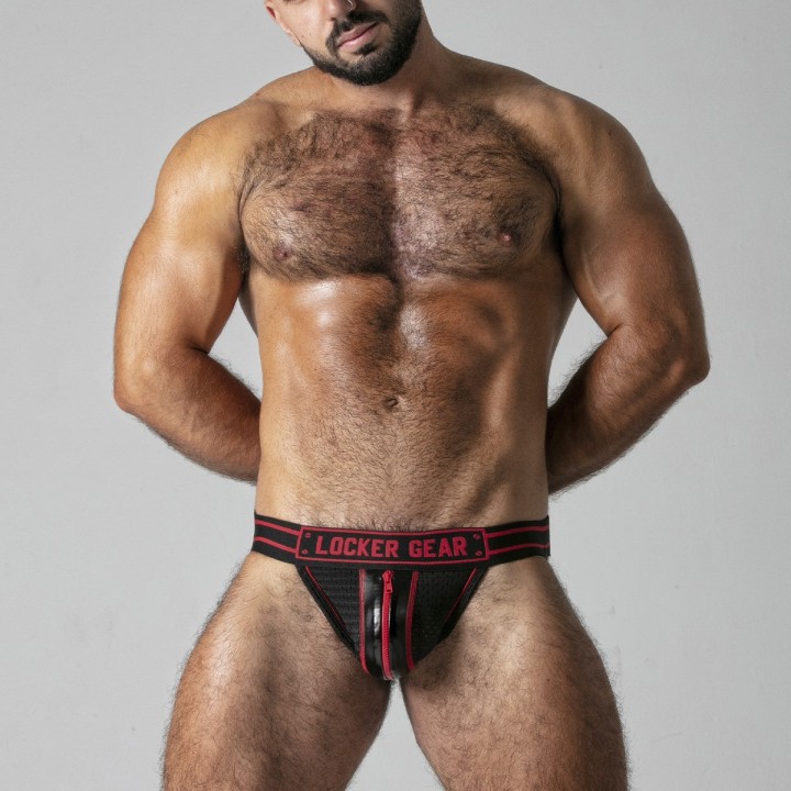 JOCKSTRAP MASSIVE RUDE LOCKER GEAR VERMELHO - 36 S