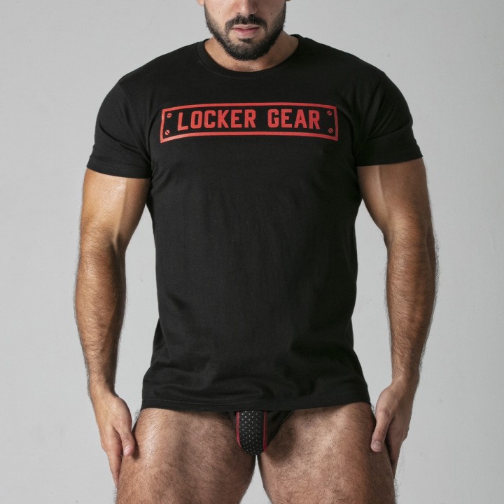 T-SHIRT LKG LOCKER GEAR VERMELHA - 36 S