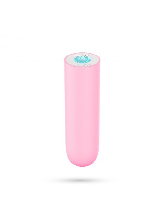 QUACKERS BALA VIBRATÓRIA RECARREGÁVEL POR USB ROSA CRUSHIOUS