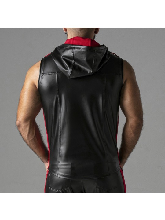 COLETE MASSIVE RUDE HOODY VERMELHO LOCKER GEAR - 36 S