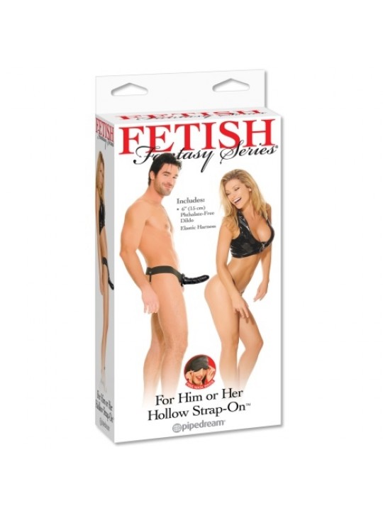 STRAP-ON OCO PARA INICIANTES FETISH FANTASY SERIES PRETO
