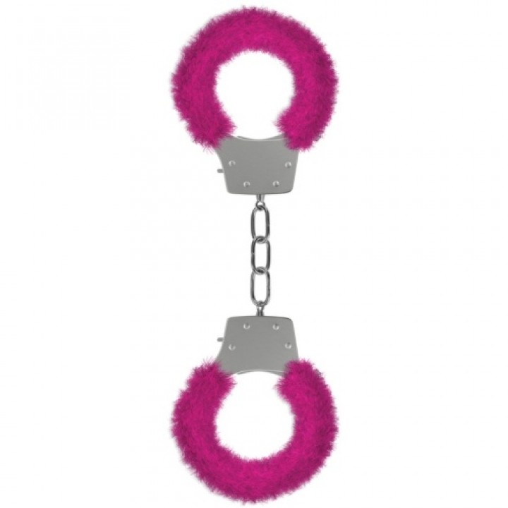ALGEMAS COM PELUCHE PLEASURE FURRY HANDCUFFS ROSA