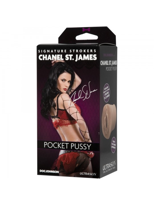 MASTURBADOR CHANEL ST. JAMES TAMANHO PEQUENO EM FORMA DE VAGINA