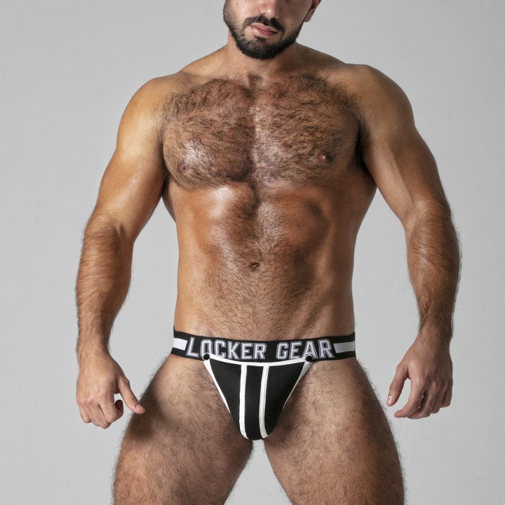 JOCKSTRAP FULL ACCESS LOCKER GEAR BRANCO - 44 XXL