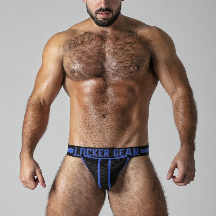 JOCKSTRAP FULL ACCESS LOCKER GEAR AZUL - 42 XL