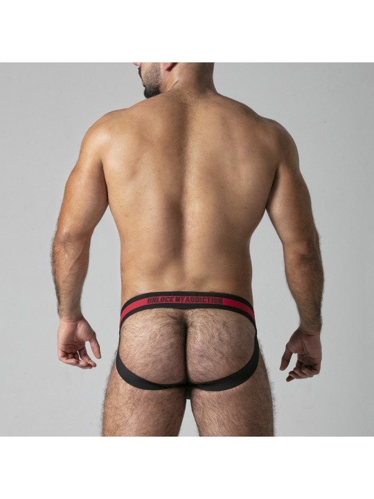 JOCKSTRAP FULL ACCESS LOCKER GEAR VERMELHO - 38 M