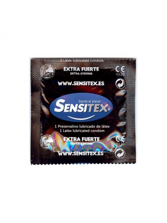 PRESERVATIVOS NATURAIS EXTRA FORTES 144 UNIDADES SENSITEX