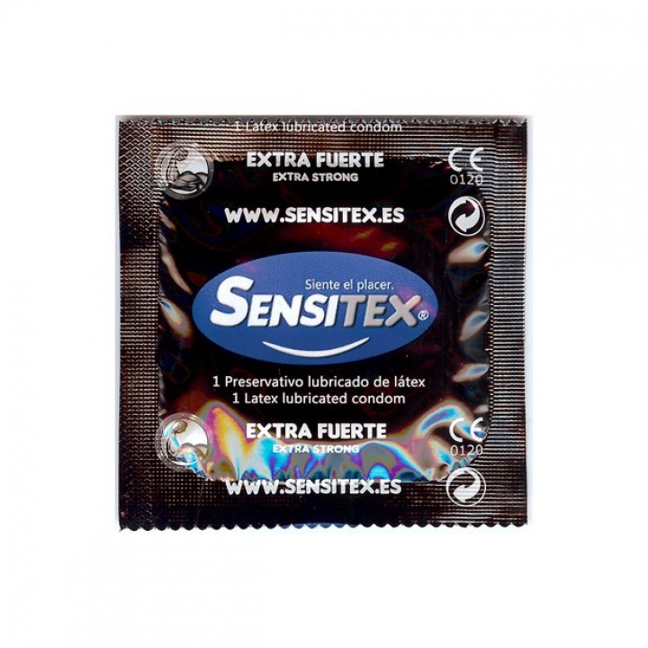 PRESERVATIVOS NATURAIS EXTRA FORTES 144 UNIDADES SENSITEX