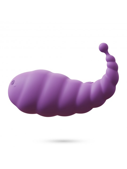 COCOON OVO VIBRATÓRIO RECARREGÁVEL COM COMANDO À DISTÂNCIA CRUSHIOUS ROXO